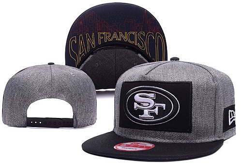 NFL San Francisco 49ers Stitched Snapback Hats 033